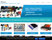 Tablet Screenshot of abcserwis.com.pl